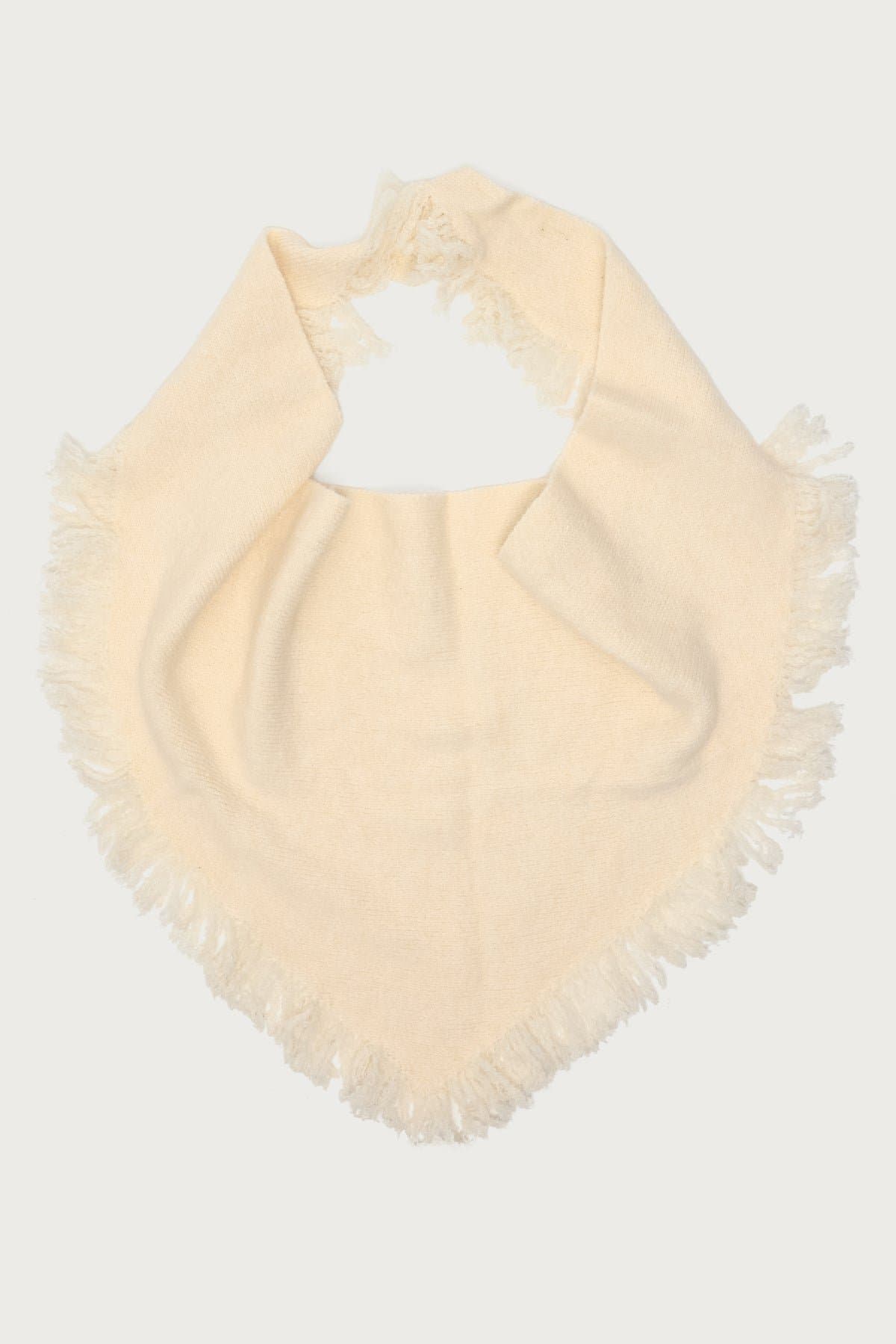 Cornelia Fringed Scarf - Polyester Fringe Hem 70.9" Length 22.4" Width