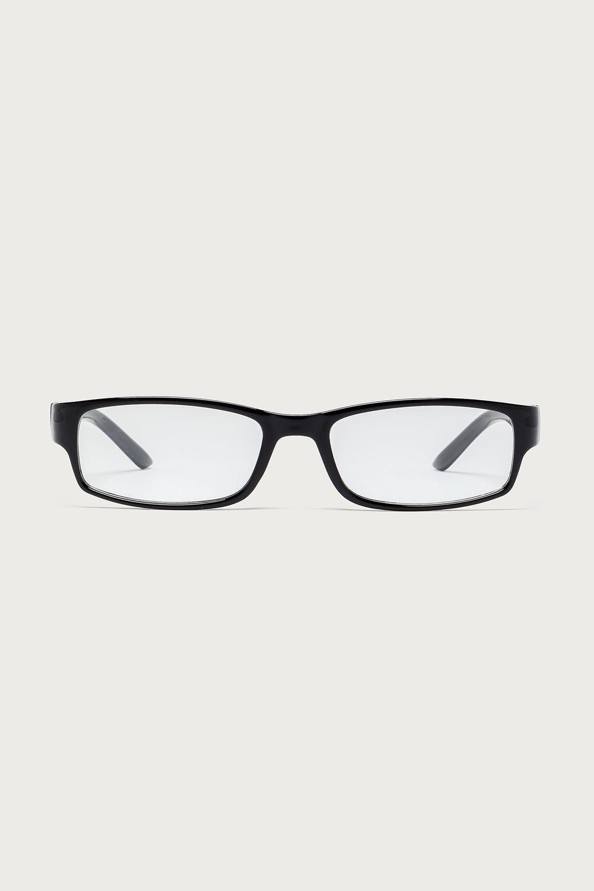 Lolly Rectangle Polycarbonate Glasses Frame Width 5.5in Lens Height 1in Arm Length 5.2in