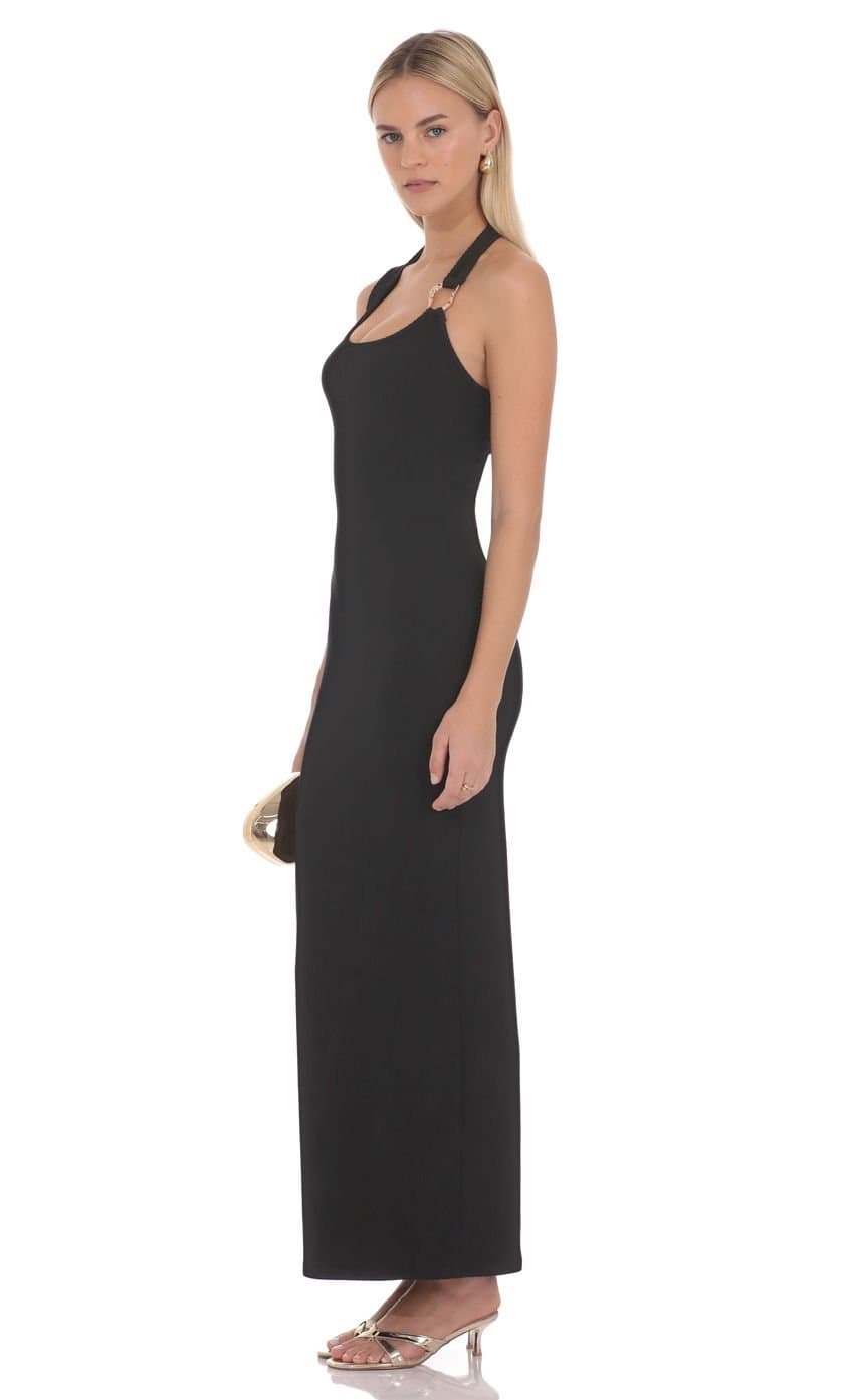 Avelique Asymmetric Maxi Dress