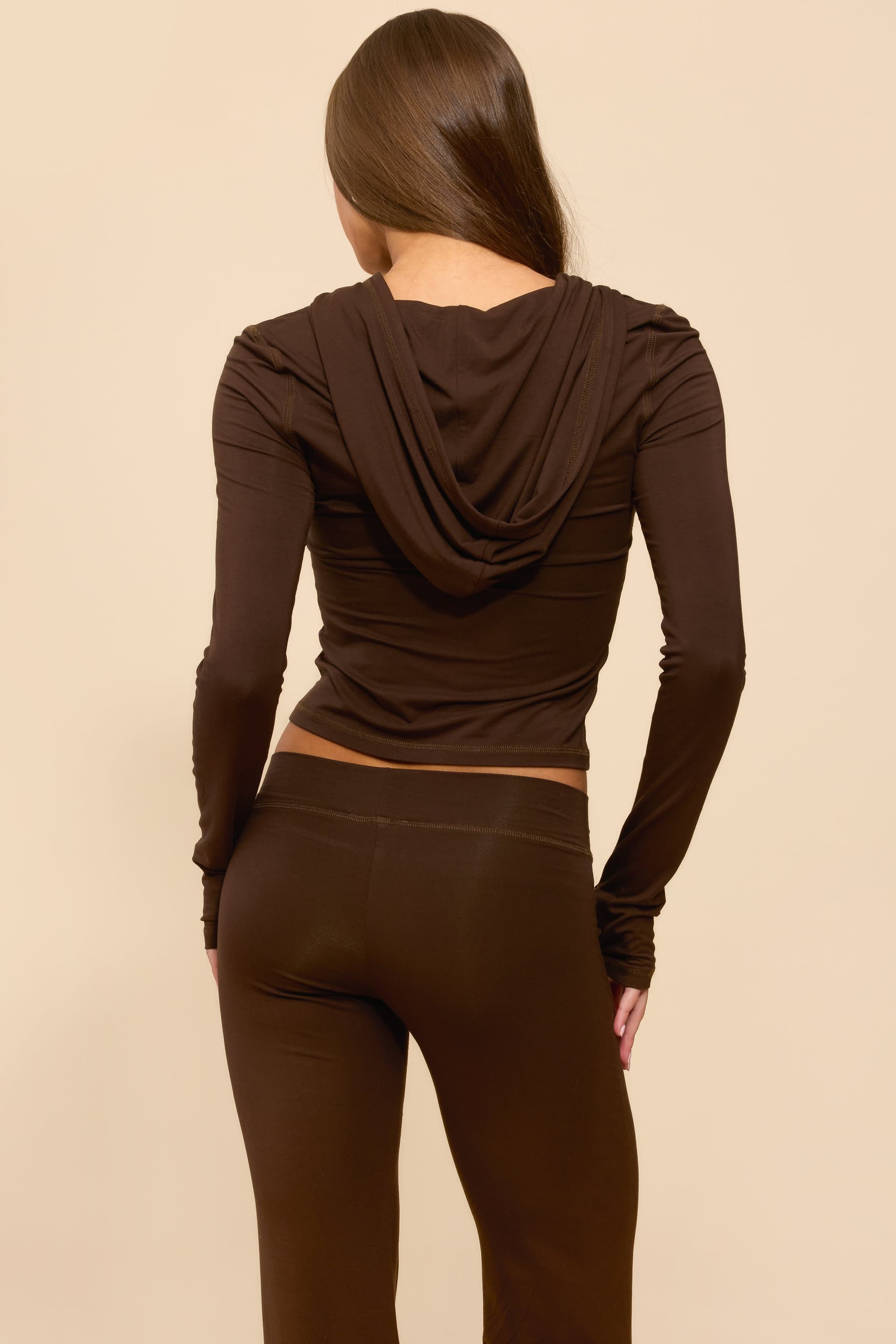 Callan Zip Up Hoodie - Rayon Spandex Matching Set Unisex Hoodie