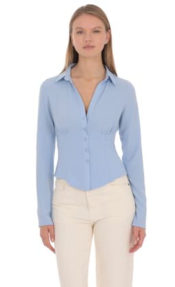 Evelyn Top in Blue