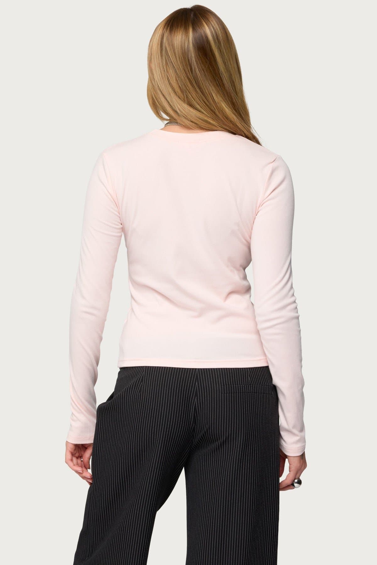 Kiyan Long Sleeve T-Shirt - Cotton Rayon Spandex Unisex Tee