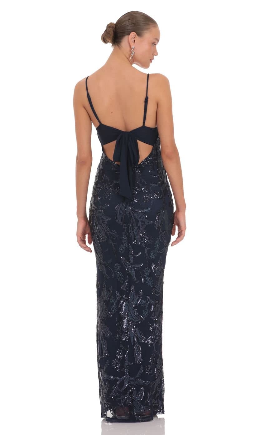 Gabriella Sequin Maxi Dress