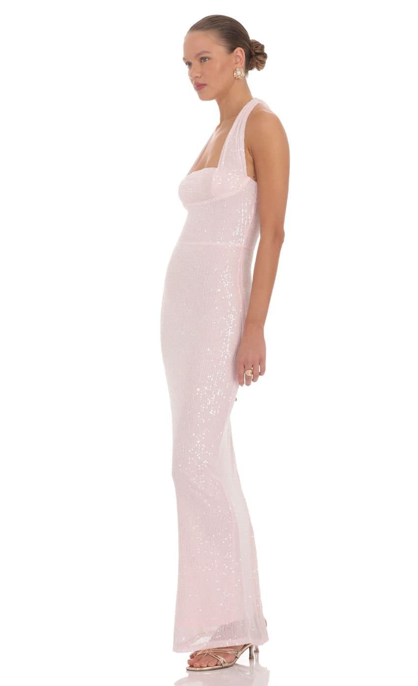 Ayla Sequin Maxi Dress