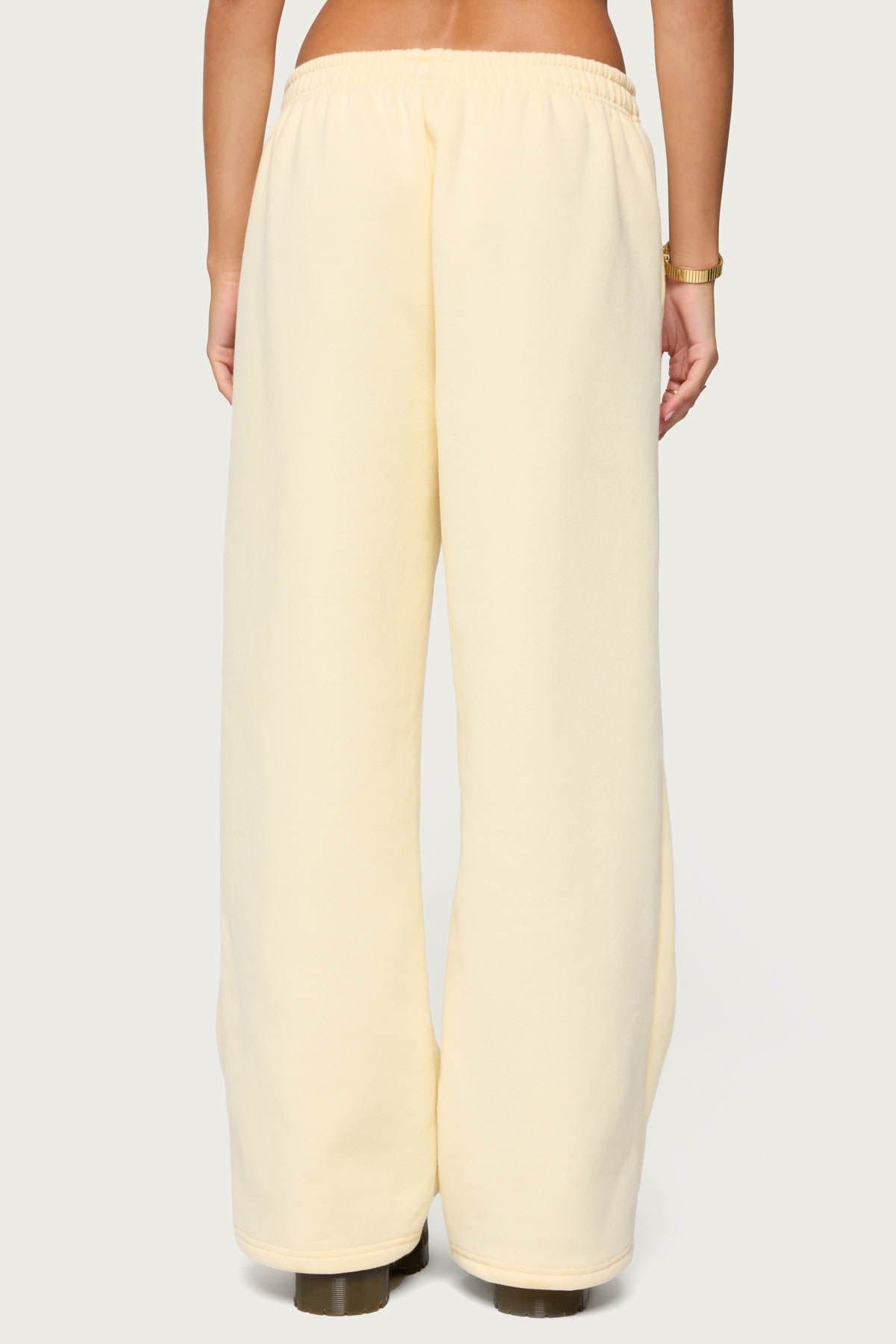 Club Edikted Sweatpants - Straight Leg Cotton Polyester Men's