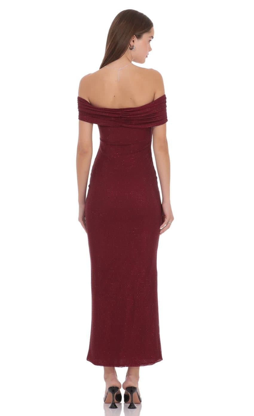 Verona Rhinestone Maxi Dress