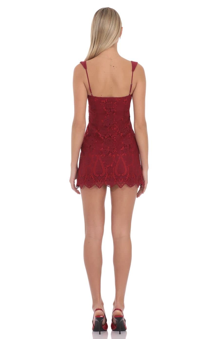 Serena Lace Mini Dress