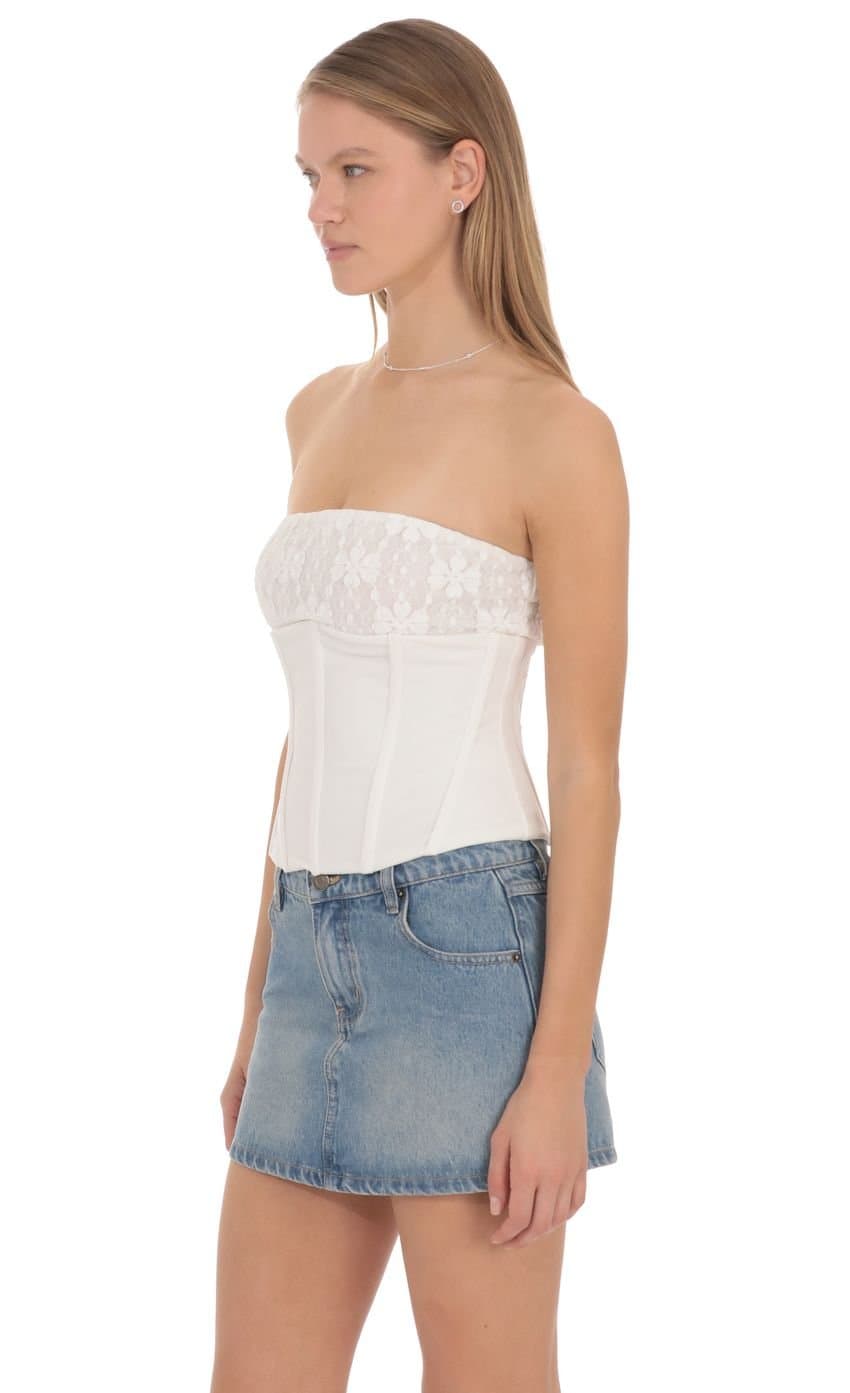 Zoe Denim Mini Skirt