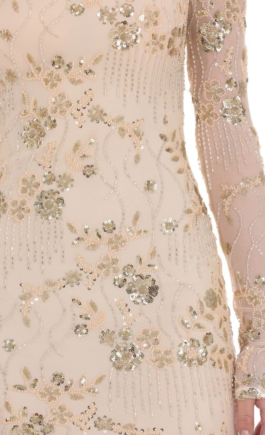 Elsinara Beaded Mini Dress