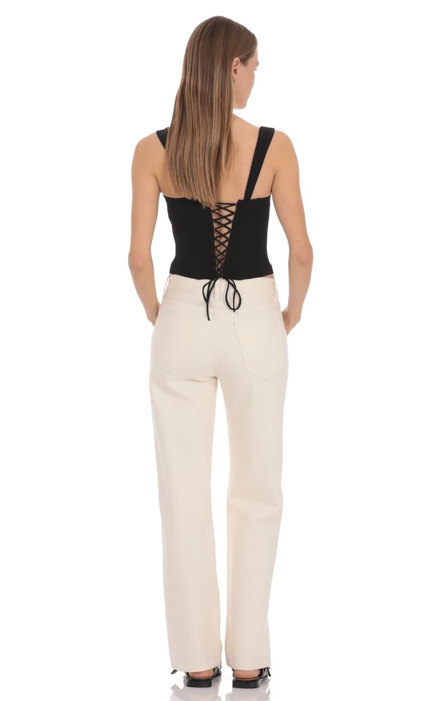 Lauren Mid Rise Jean