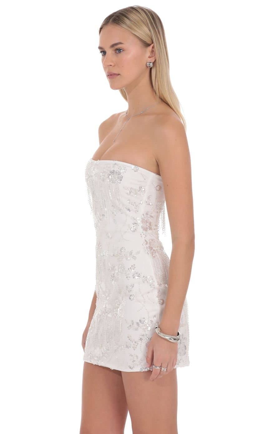 Solyra Embellished Mini Dress