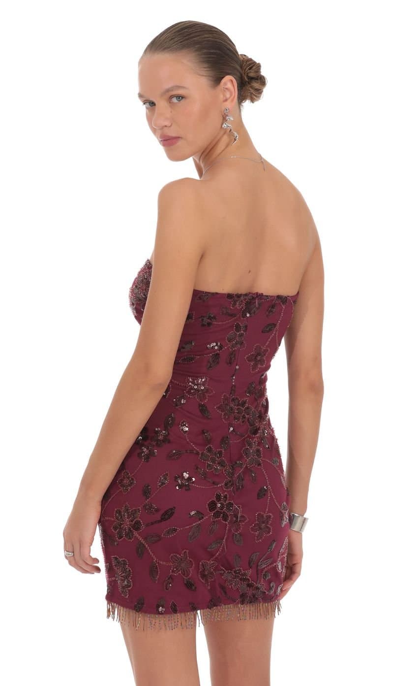 Kiara Embellished Mini Dress