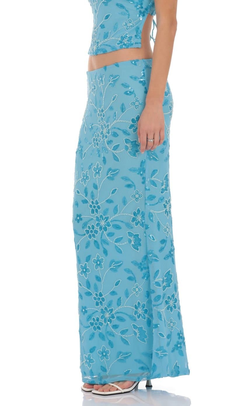 Lola Embellished Maxi Skirt