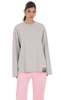 Lucy Graphic Crewneck Shirt in Grey