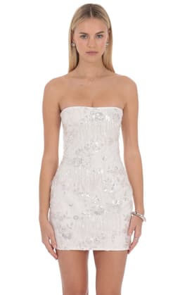 Solyra Embellished Mini Dress