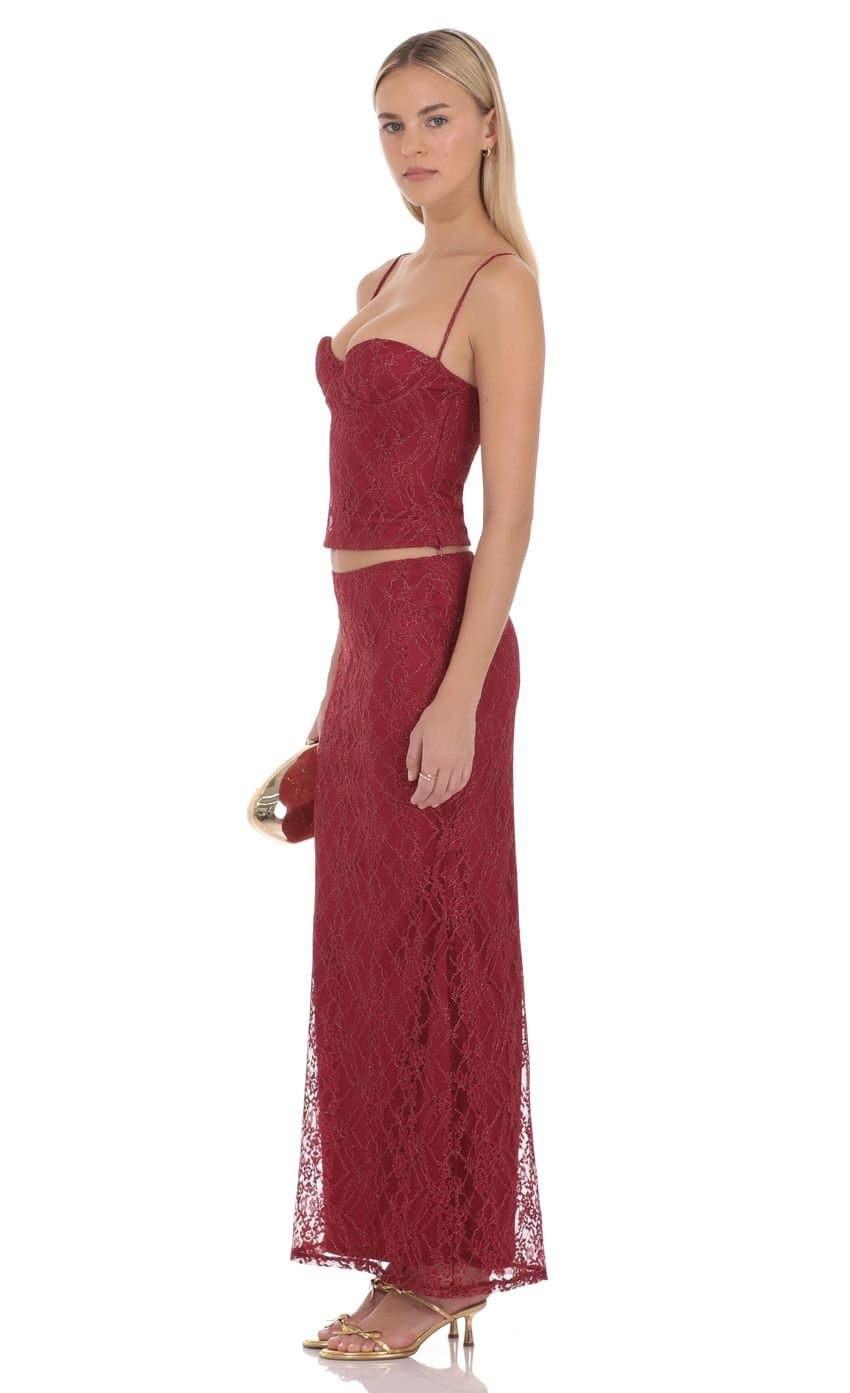 Arcella Lace Maxi Skirt