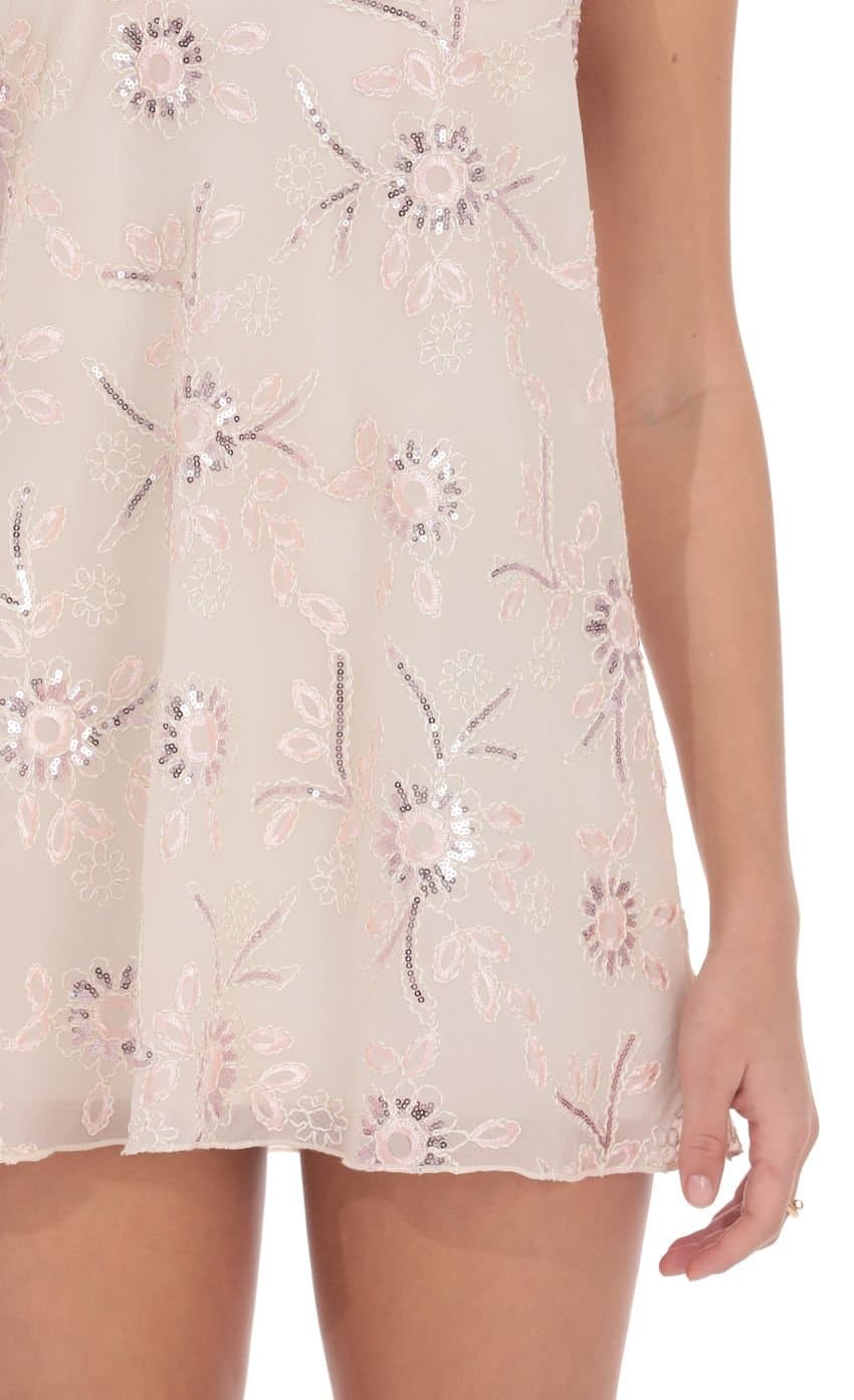 Auralisse Embellished Halter Mini Dress