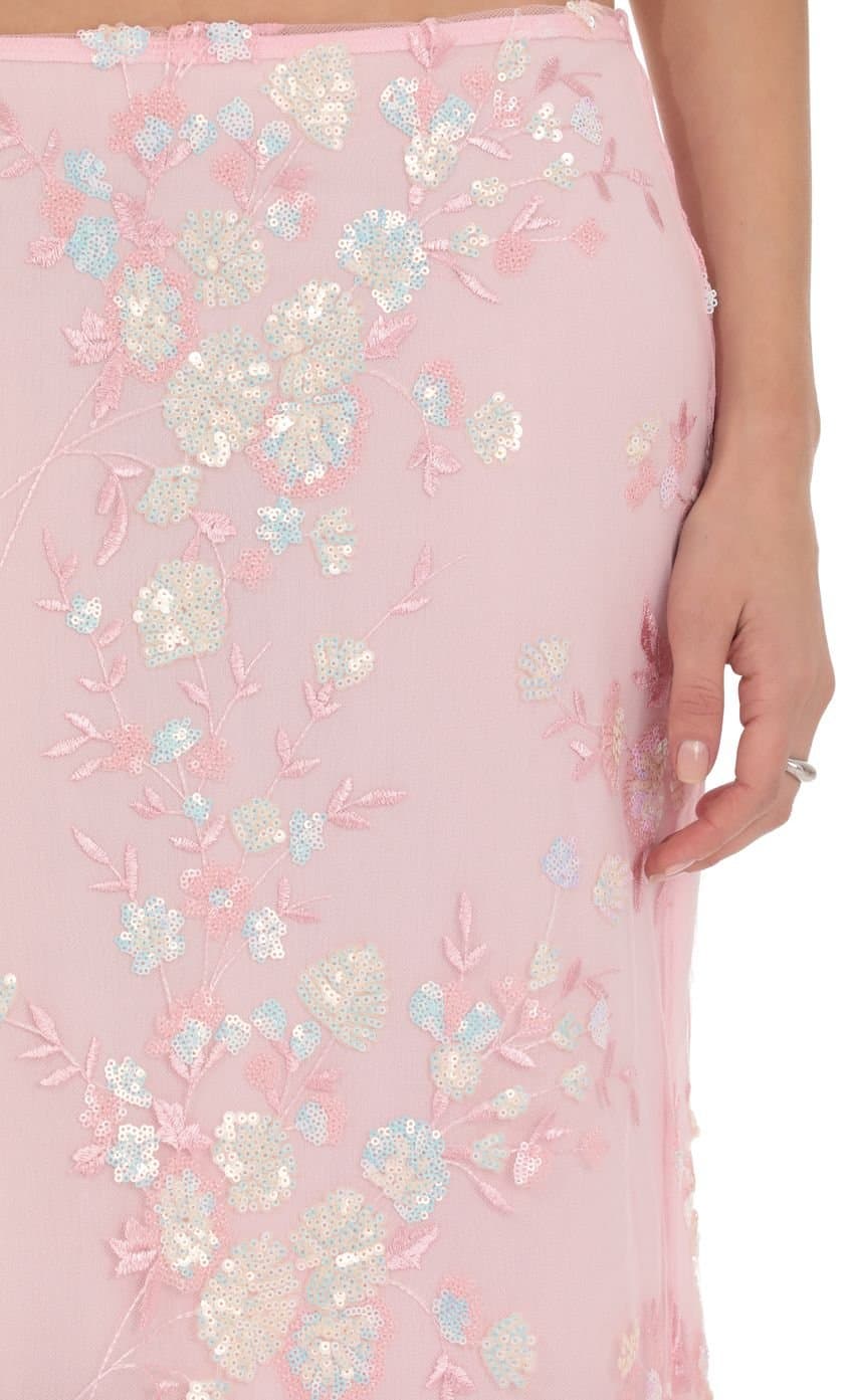 Makayla Embellished Maxi Skirt