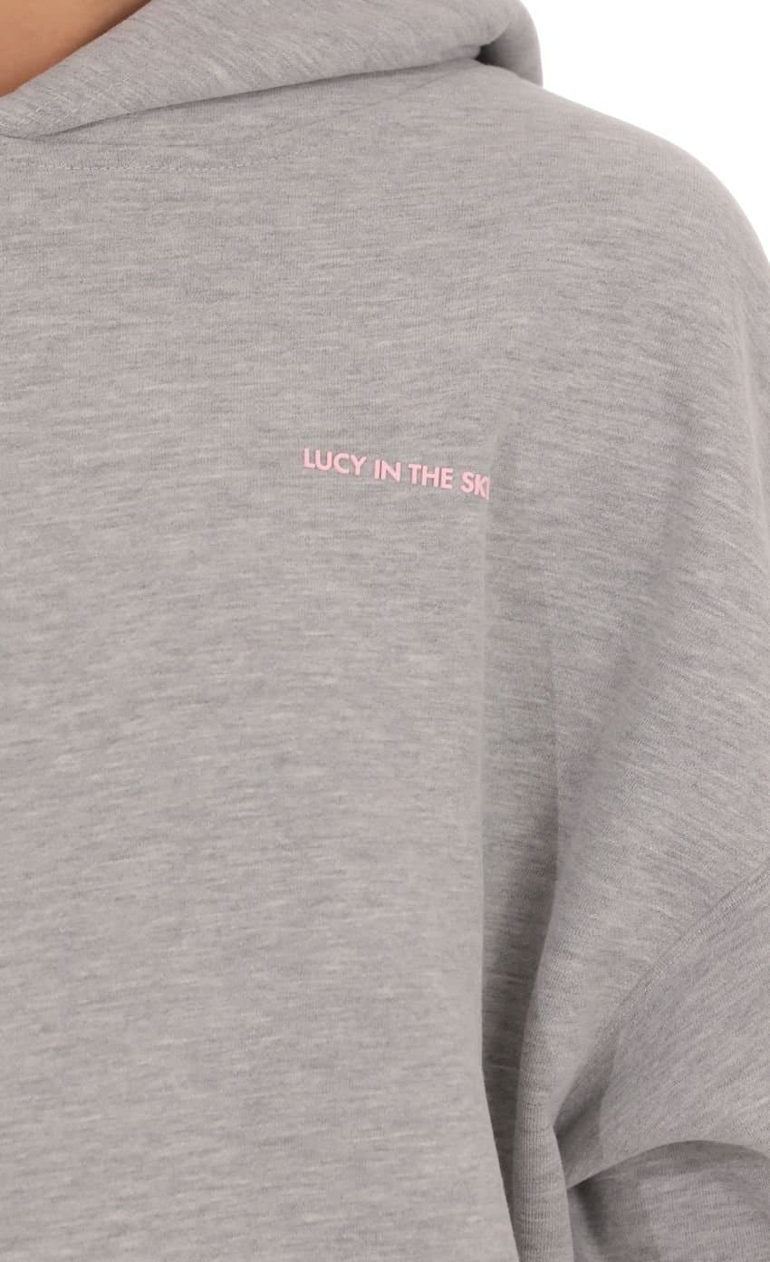 Los Angeles Fleece Hoodie in Grey