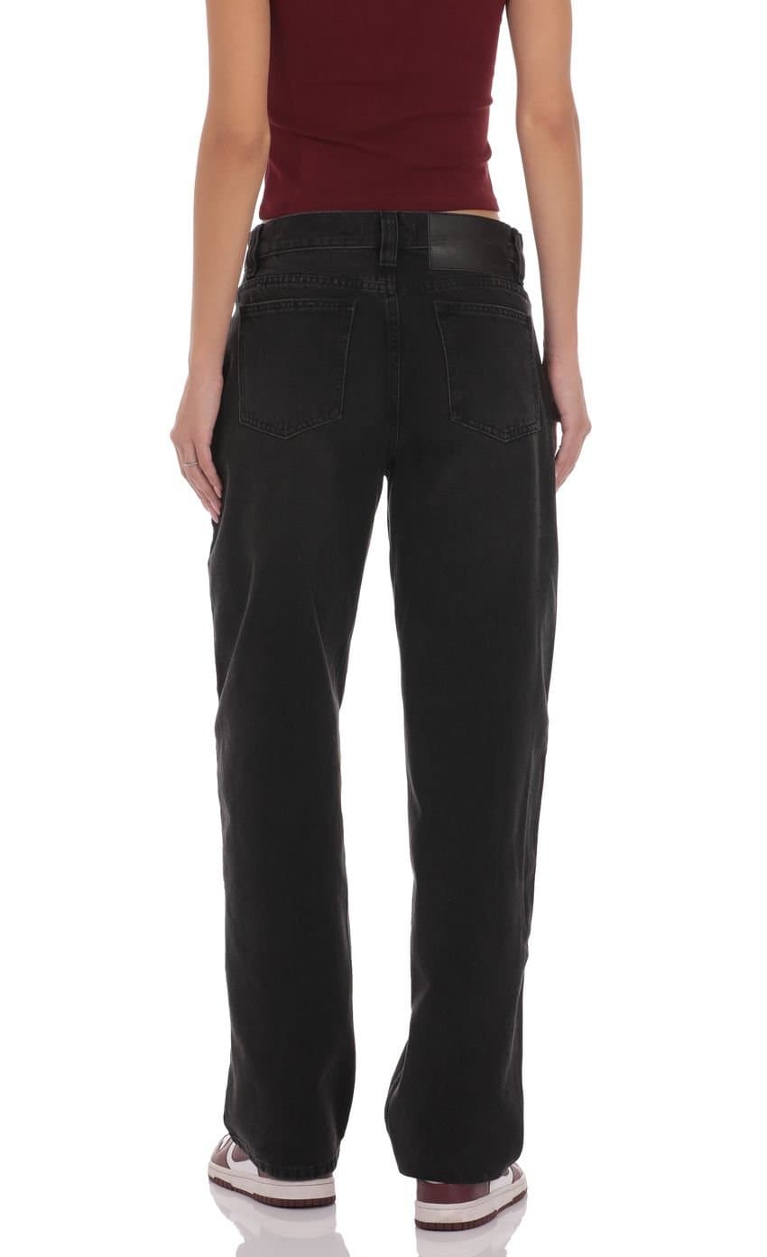 Barrel Jeans in Black