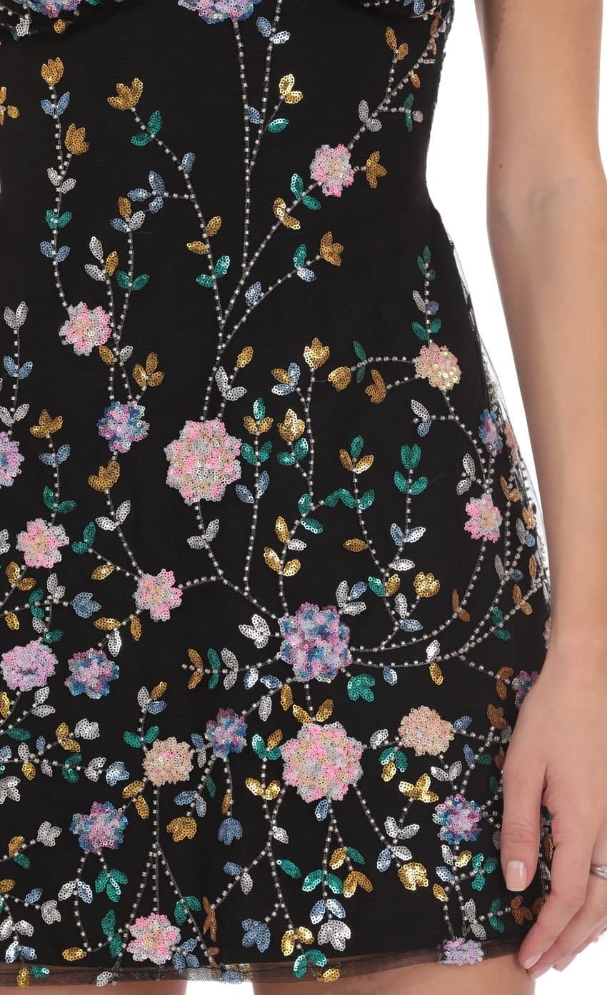 Fleur Sequin Mini Dress