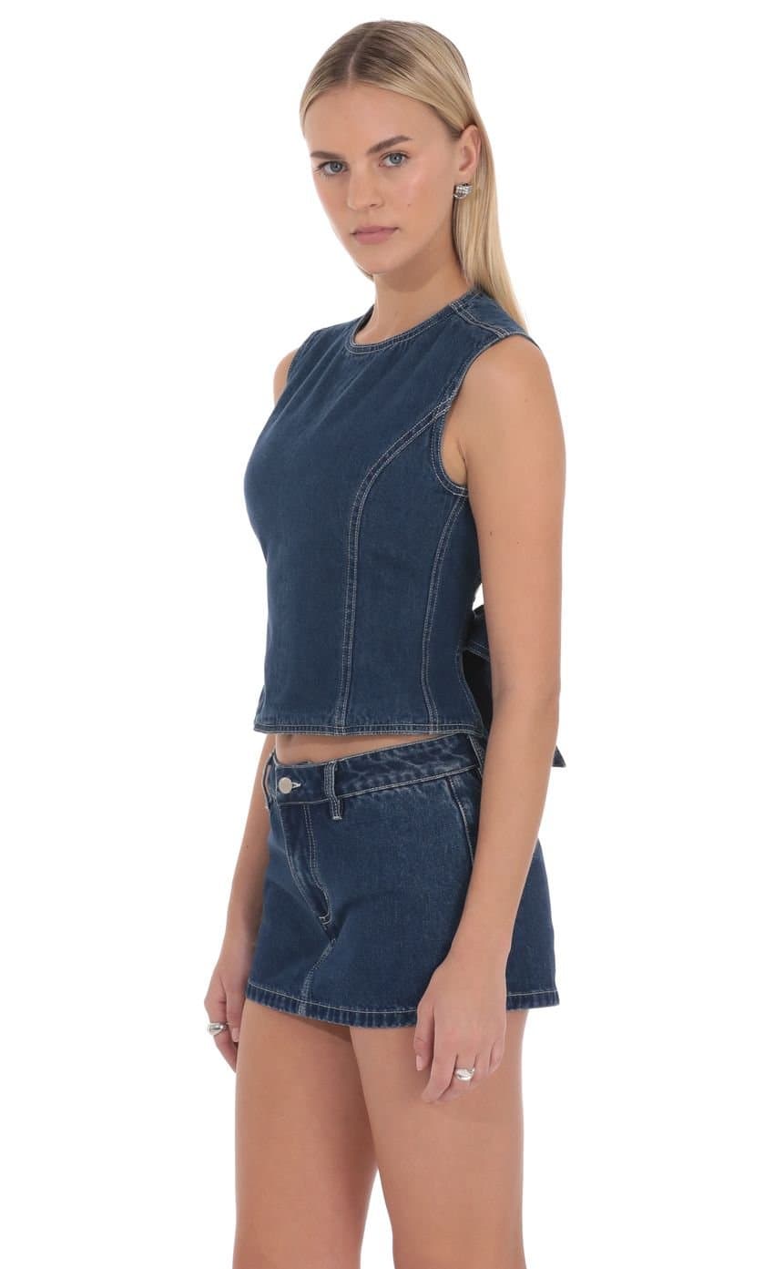 Bianca Denim Top