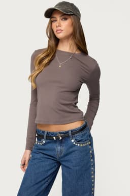 Kiyan Long Sleeve T-Shirt - Cotton Rayon Spandex Unisex