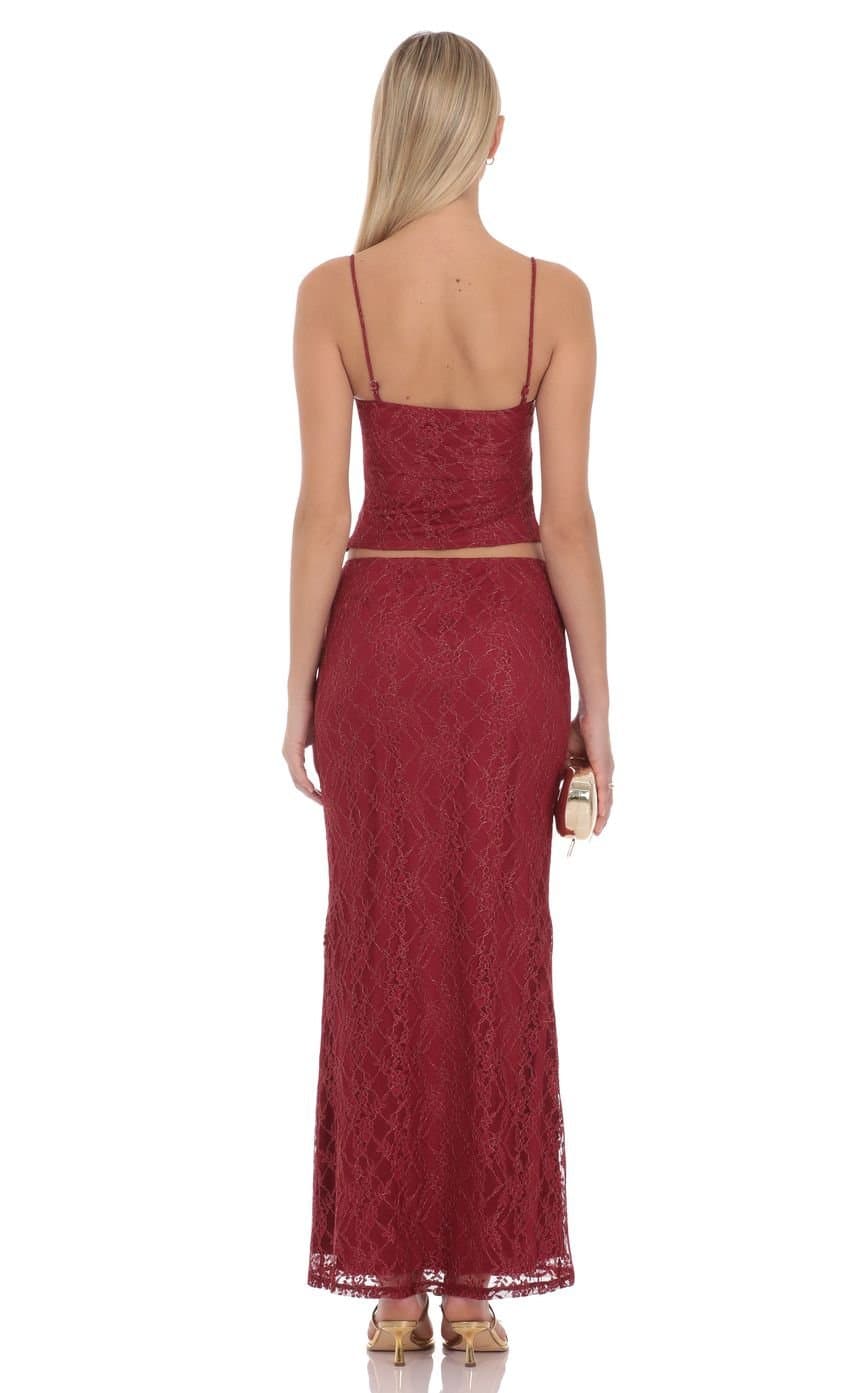 Arcella Lace Maxi Skirt