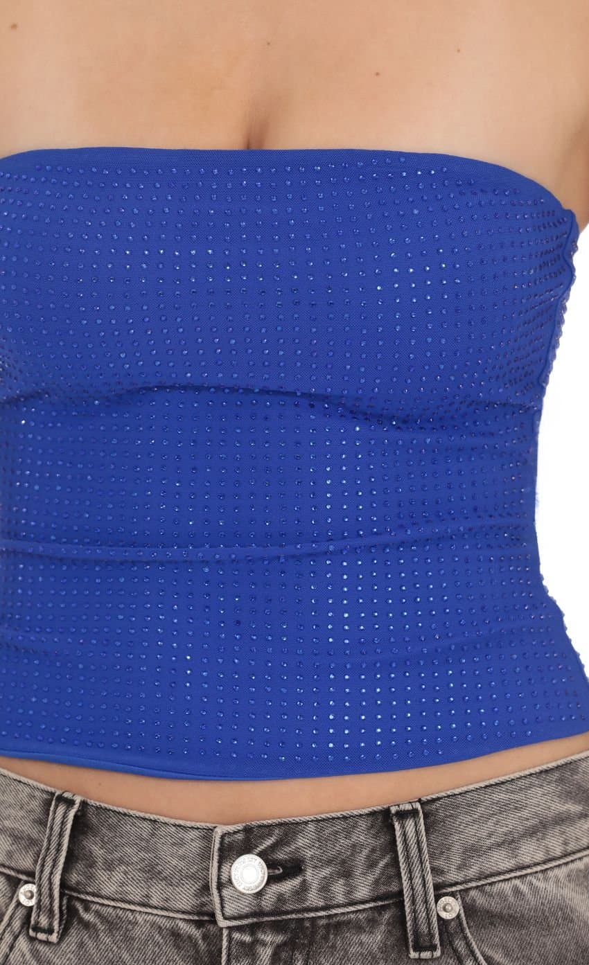 Elsie Rhinestone Top