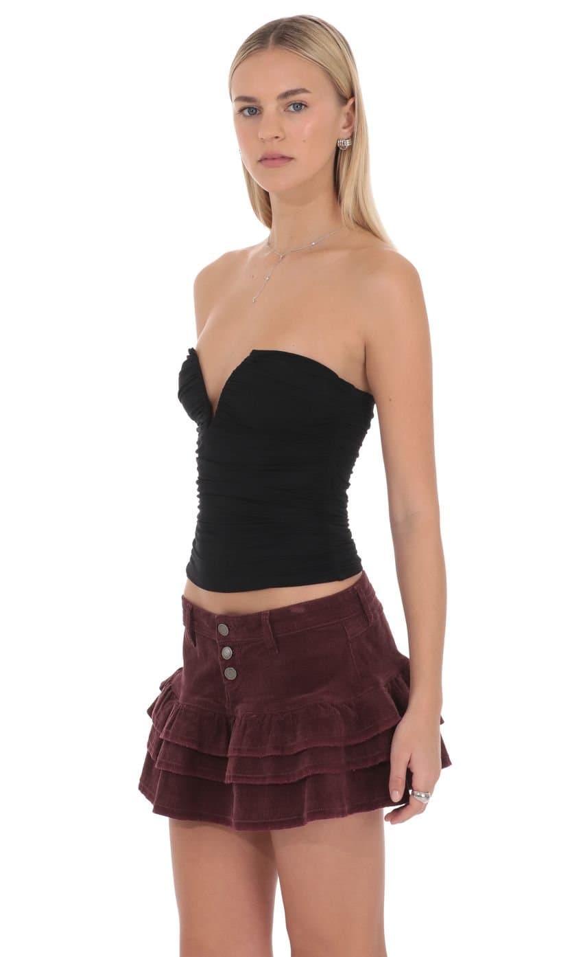 Maribel Tiered Mini Skirt