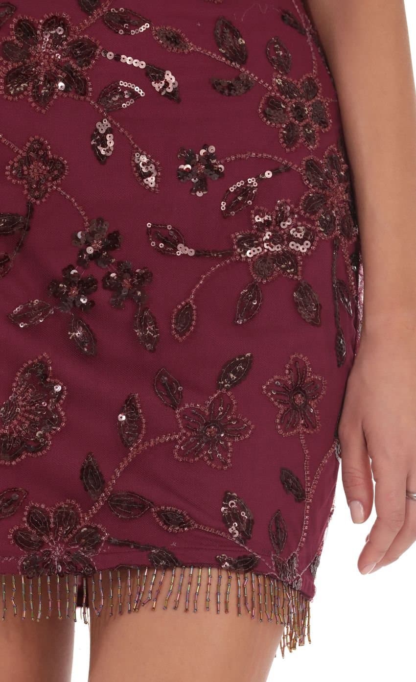 Kiara Embellished Mini Dress