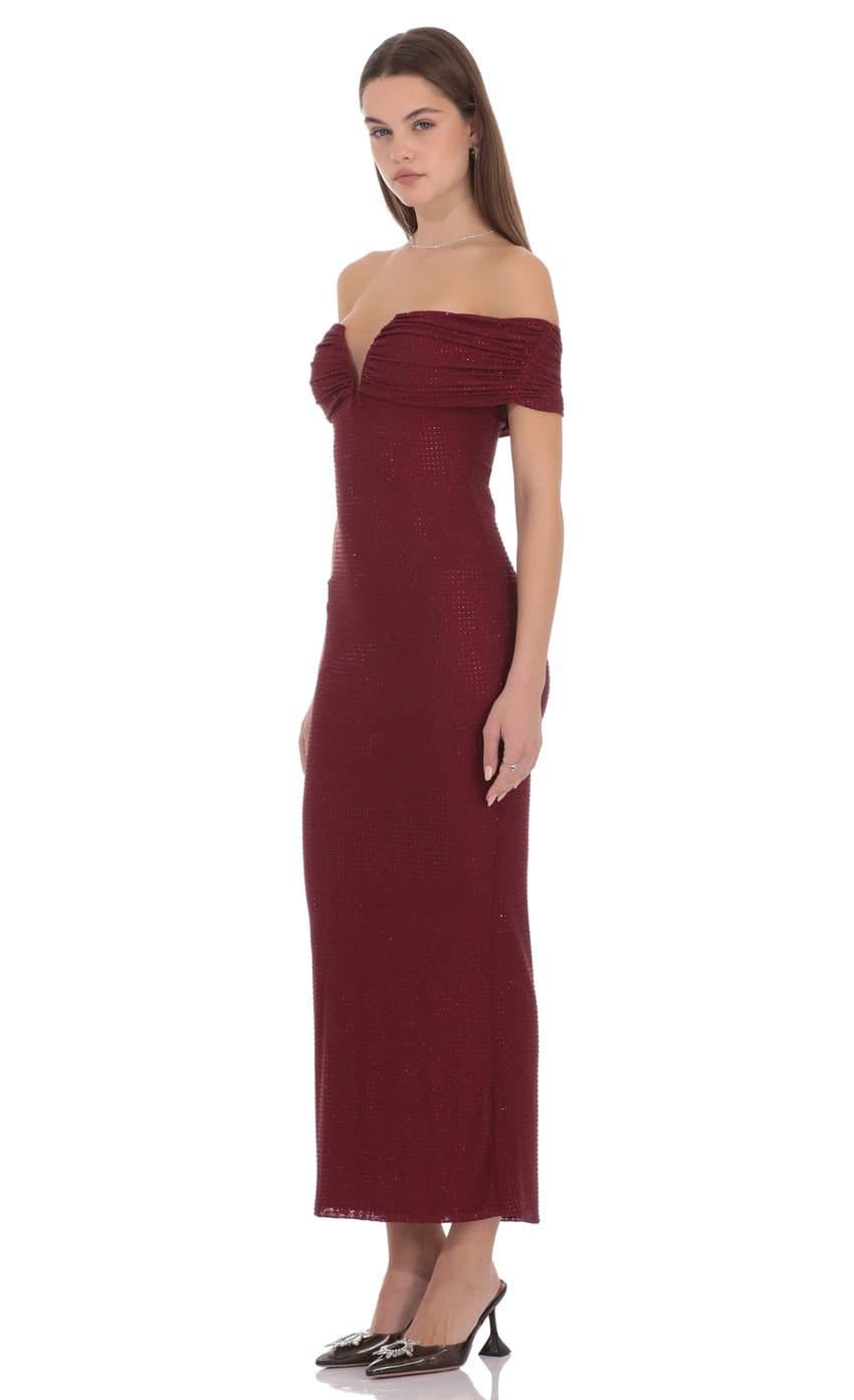 Verona Rhinestone Maxi Dress