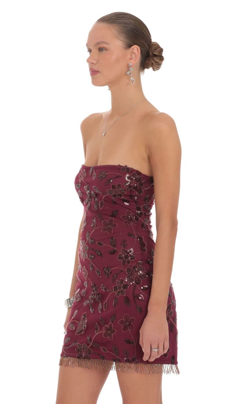 Kiara Embellished Mini Dress