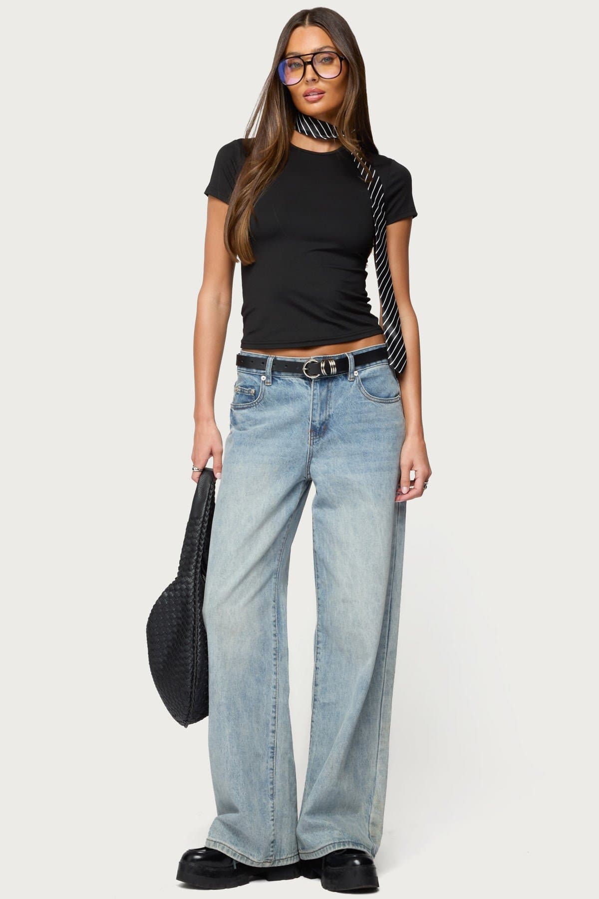 Tay Short Sleeve Loungewear Top - Polyester Spandex