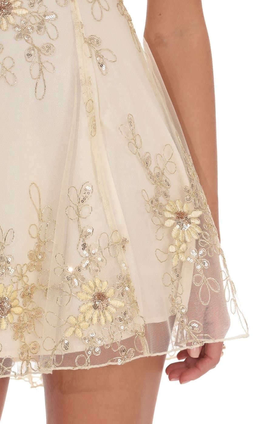 Maya Embellished Mini Dress