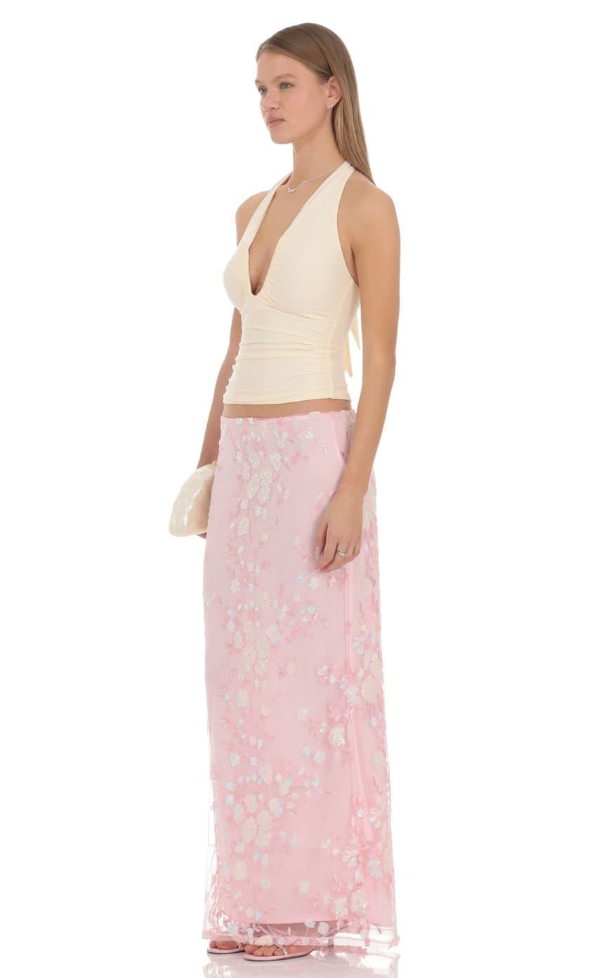 Makayla Embellished Maxi Skirt