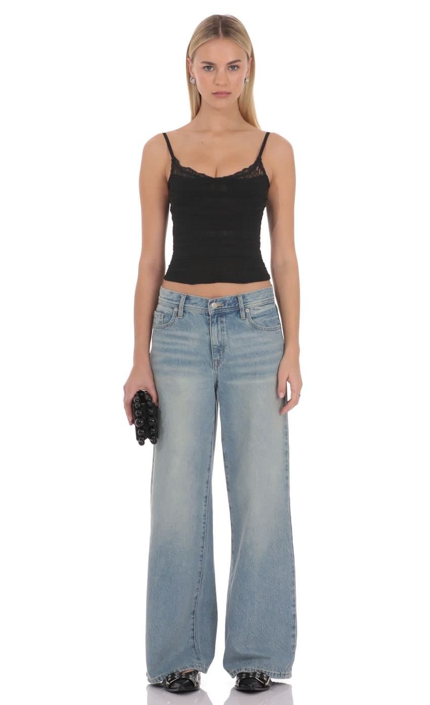 Avelyn Mesh Corset Top