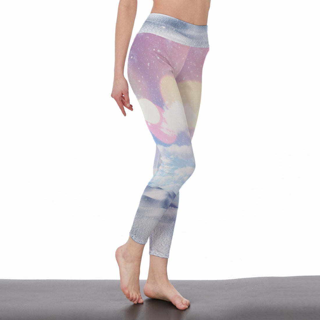 Dreamscape Aurora Leggings| Side Stitch Closure