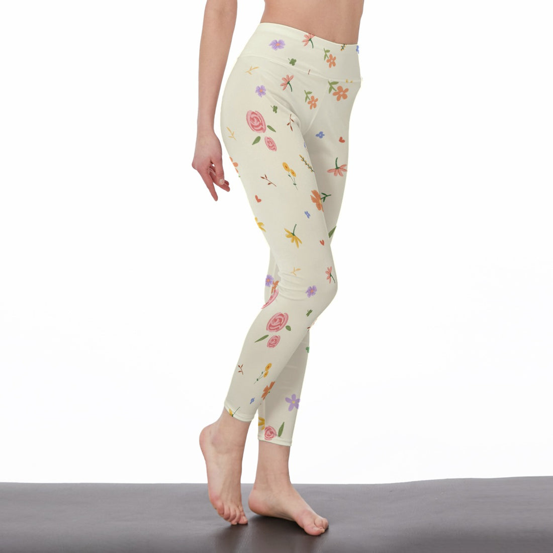 Floral Bliss High-Waist Legging | Side Stitch Closure