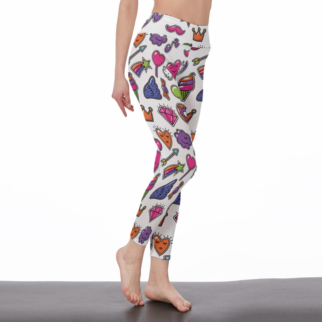 Whimsical Charm Leggings | Side Stitch Closure