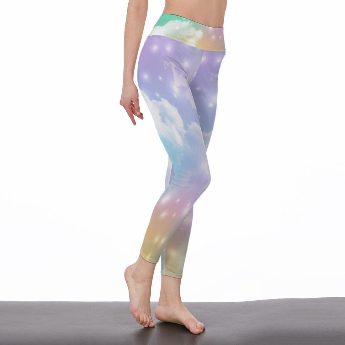 Dreamscape Aurora Leggings | Side Stitch Closure