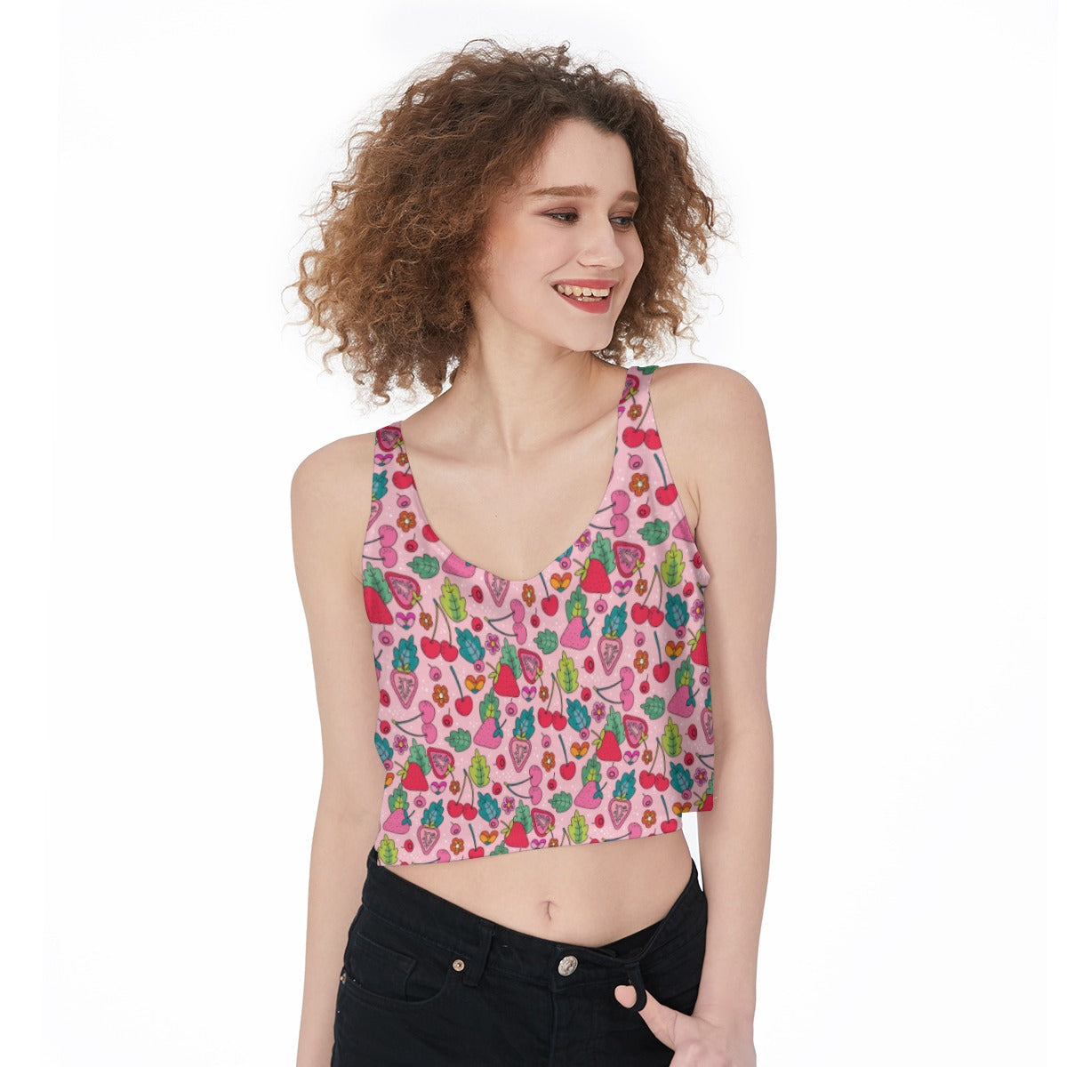 BerryBliss Crop Top