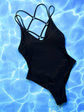 Sexy backless multi olor one piece Swimsuit - Picture 1 / S