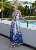 84Volt  Printed Bikini Swimsuit Set - As shown / S