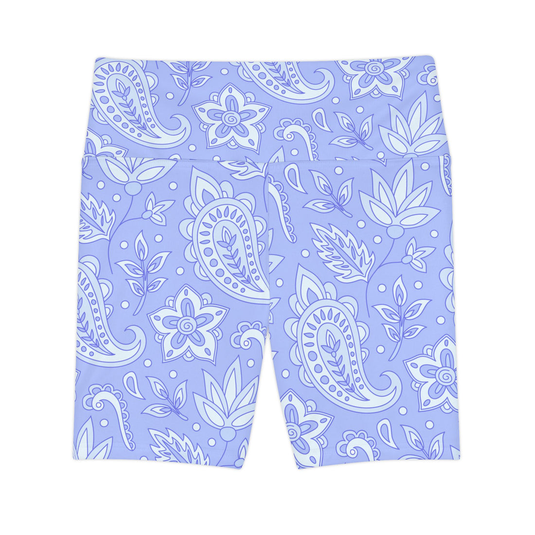 Floral Pattern Women's Workout Shorts - Comfortable Activewear for Fitness and Leisure