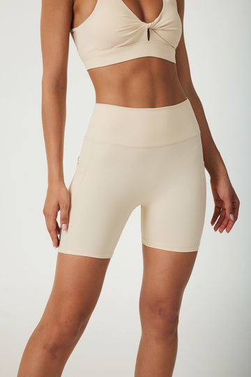 SereneMove Women's Seamless High-Waisted Biker Shorts – Ultra-Smooth, Lightweight Fit for Yoga, Pilates & Lounging
