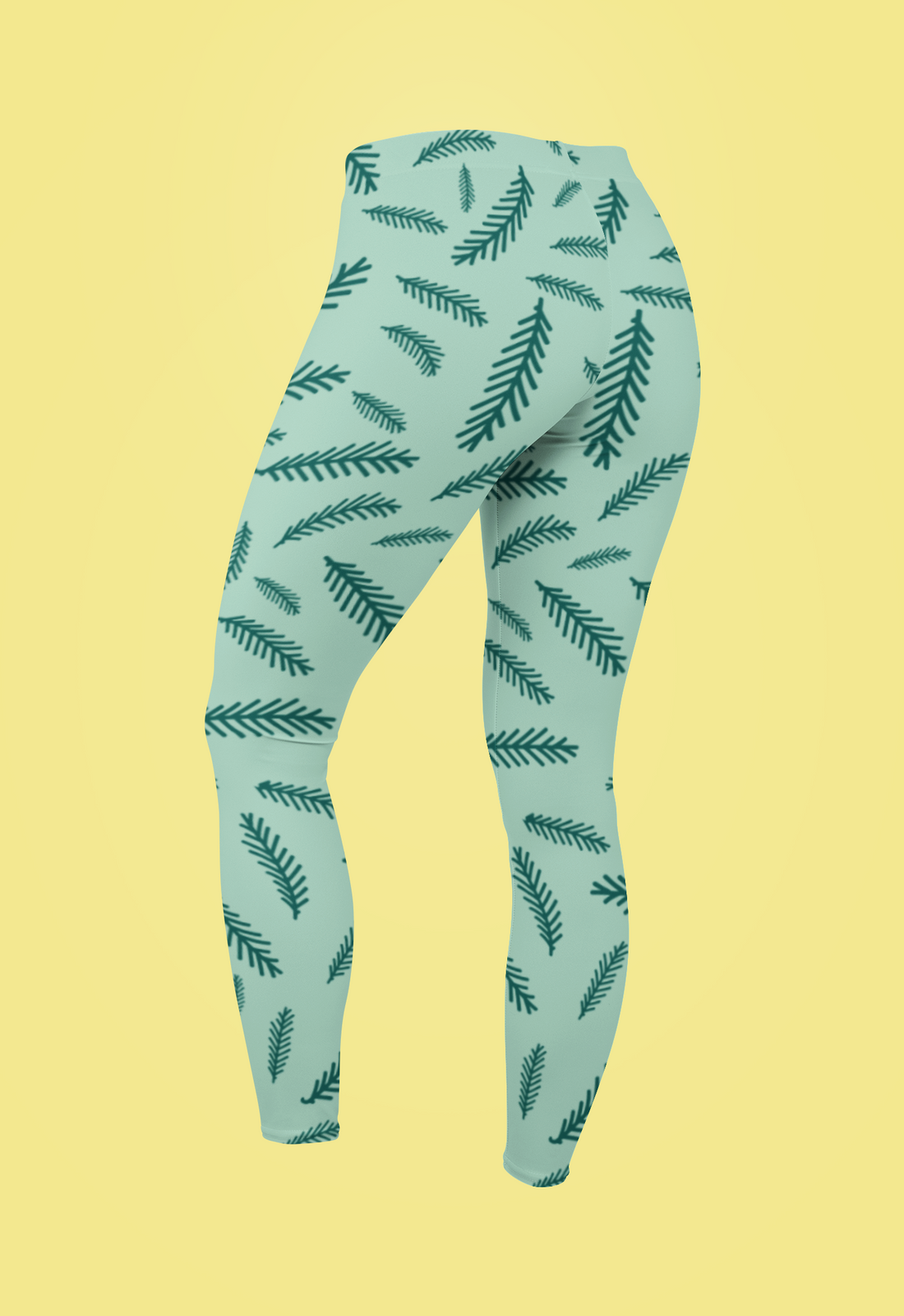 Botanical Bliss Leggings - Nature-Inspired Comfort