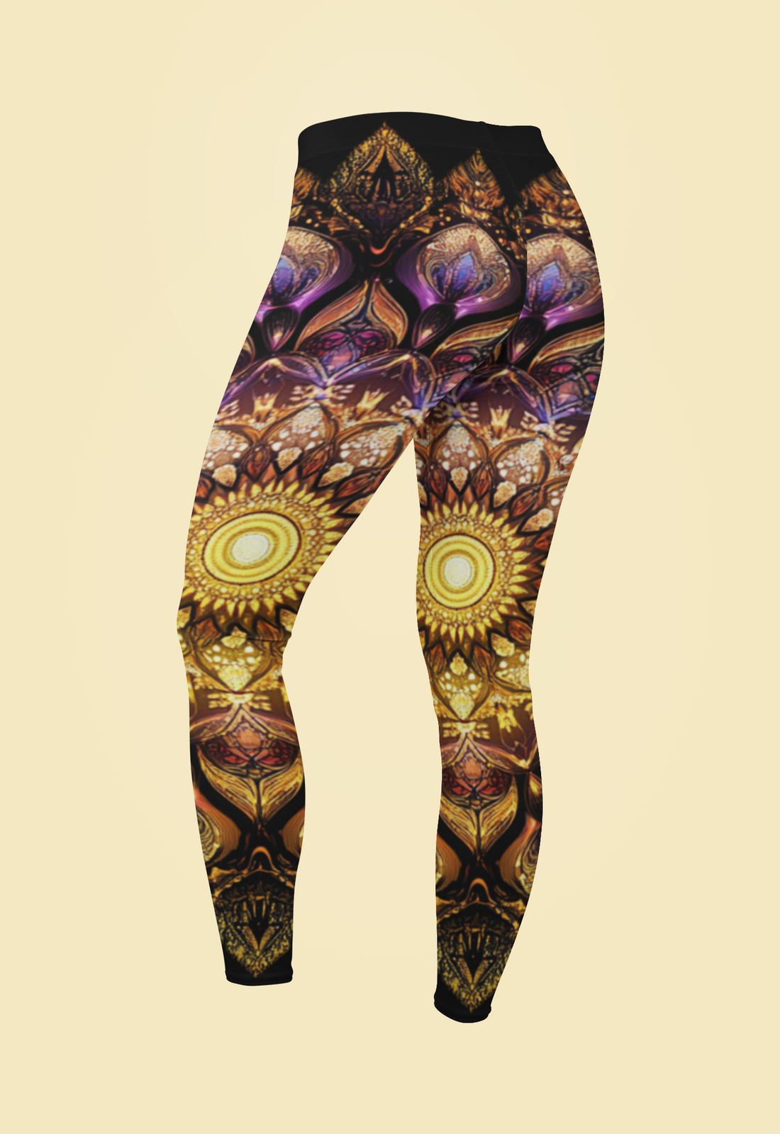 Radiant Mandala Leggings - Bold Bohemian Luxe