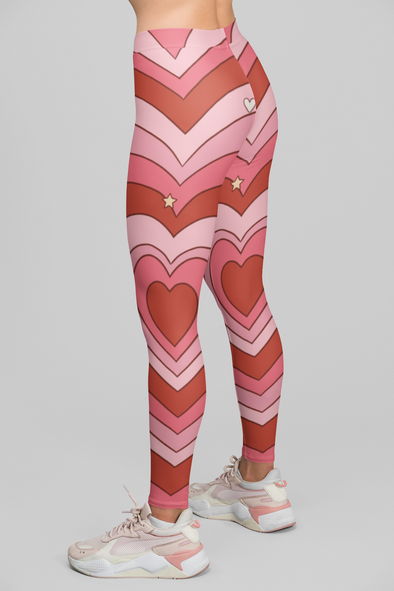 LoveAce Starburst Women Leggings | Side Stitch Closure