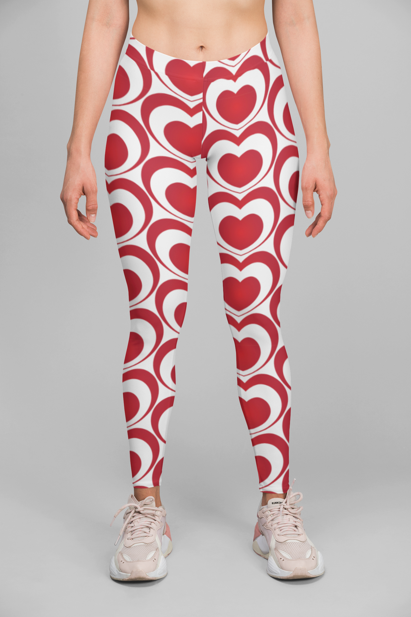 HeartBeat Women Leggings | Side Stitch Closure